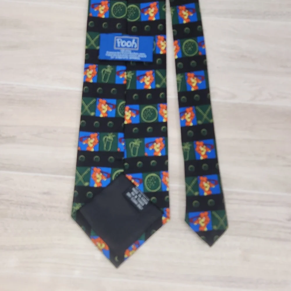 Disney By Exquisite Apparel Tiger Jacquard Golf Tie, 58